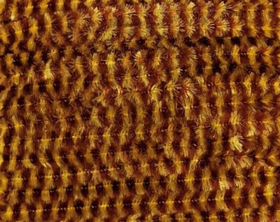 Danville Variegated Chenille Brown/Yellow Chenilles, Body Materials