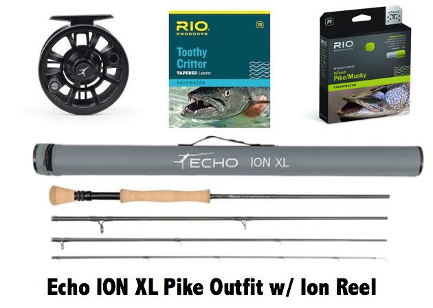 Echo Ion XL Pike Outfit w/ Ion Reel
