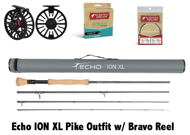 Echo Ion XL Pike Outfit 9 weight w/ Bravo Reel – Dakota Angler & Outfitter
