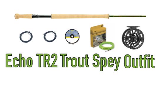 Echo TR2 3wt 11'0 Trout Spey Outfit