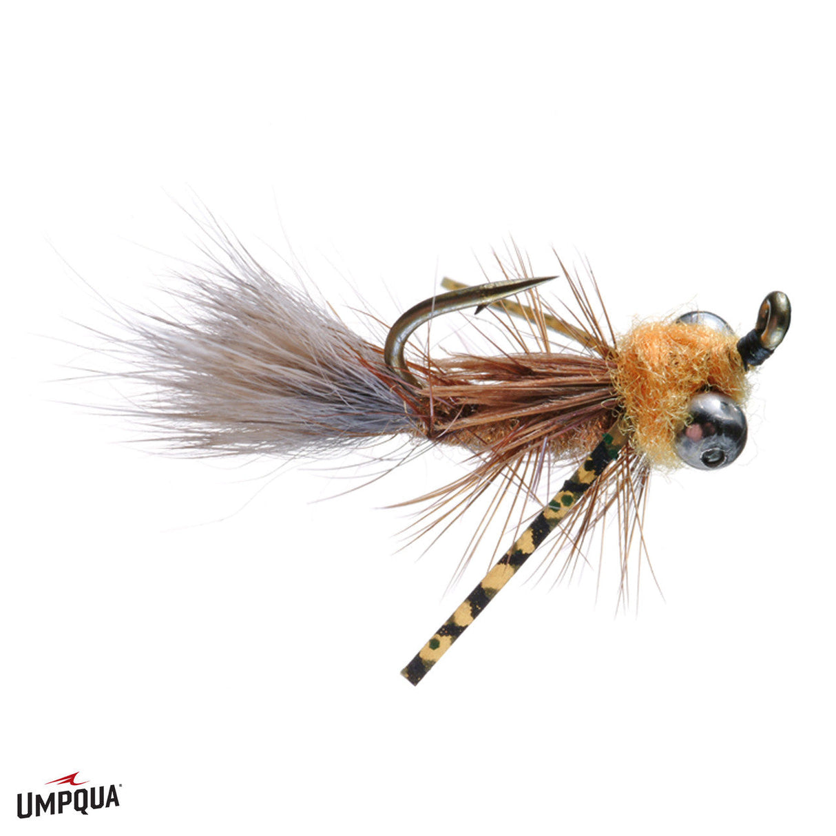Egan's Carp Headstand size 8 Rusty Orange Carp Flies