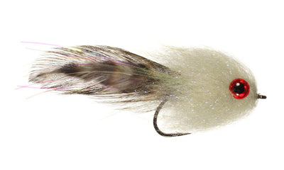 Ehler's Laser Minnow shad gray smallmouth bass fly fishing