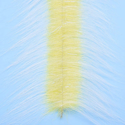 EP Craft Fur Brush 3" Wide White/Yellow Chenilles, Body Materials