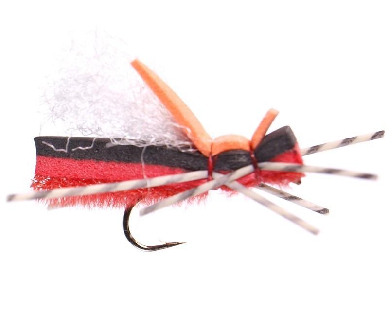 Fat Frank Hopper Red / 10 Trout Flies