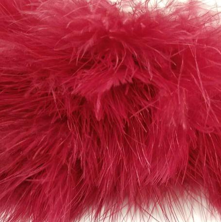 Fish Hunter Blood Quill Marabou Maroon/Wine Saddle Hackle, Hen Hackle, Asst. Feathers