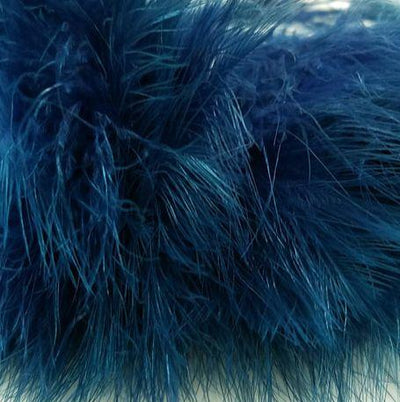 Fish Hunter Blood Quill Marabou Navy Blue Saddle Hackle, Hen Hackle, Asst. Feathers
