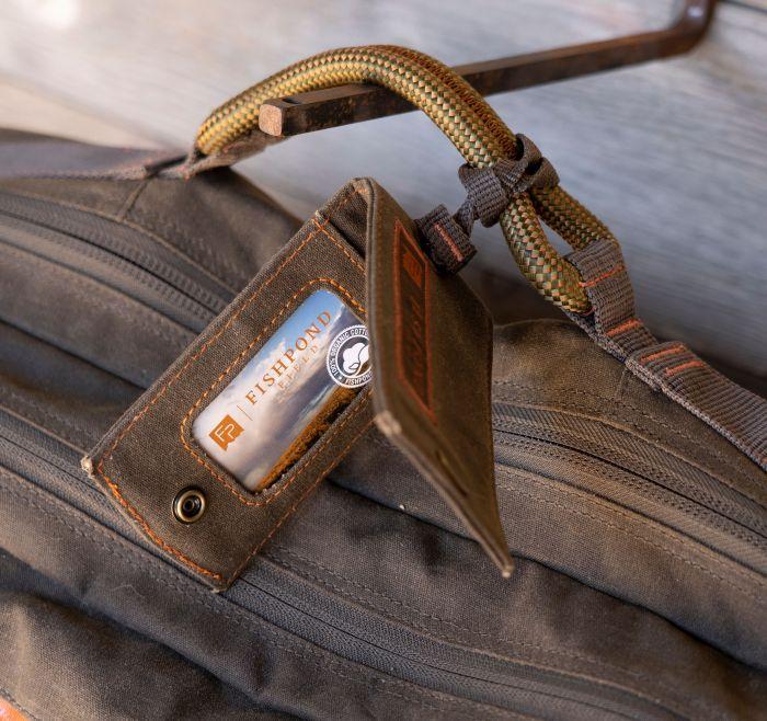 Fishpond FP Field Luggage Tag - Peat Moss