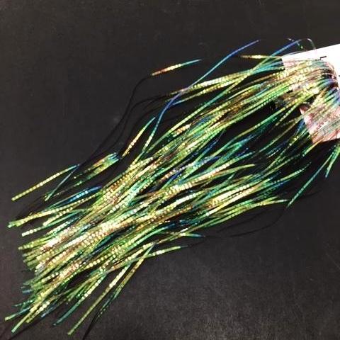 Flashabou Lateral Scale Dyed Pearl Black