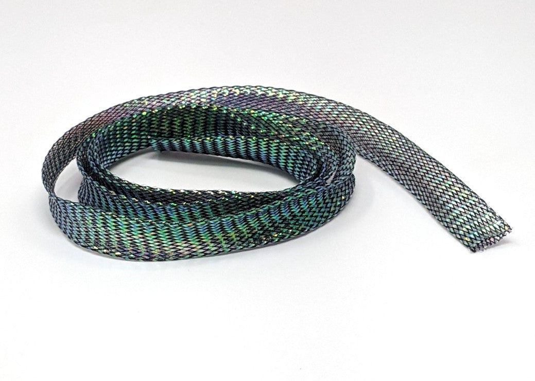 Flexi-Cord Light Black/Pearl / 3/8" Chenilles, Body Materials