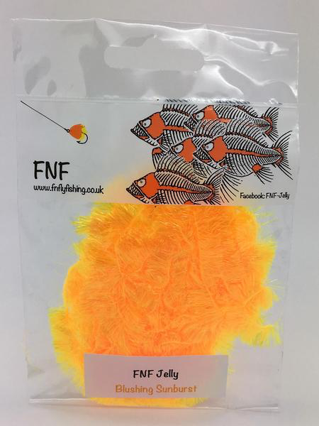 FNF Jelly Fritz 15mm Blob chenille blushing sunburst
