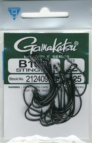 Gamakatsu B10S Stinger Hook 25 pack