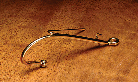 Hareline Dubbin Gold Brooch Pin