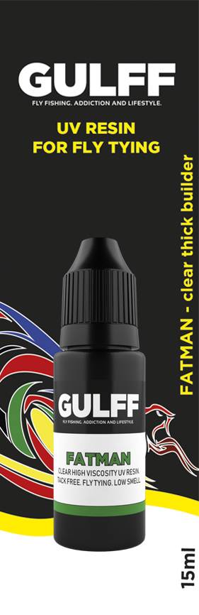GULF UV Resin Clear Fatman thick builder fly tying 