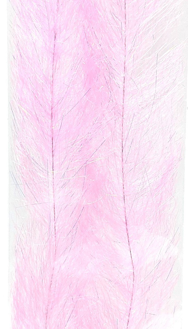 H20 Flash Blend Baitfish Brush 1 inch Light Pink Chenilles, Body Materials