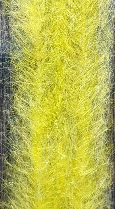 H20 Flash Blend Baitfish Brush 2 inch Yellow Chenilles, Body Materials