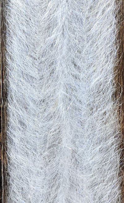 H20 Flash Blend Baitfish Brush 3 inch Silver Scale White Chenilles, Body Materials