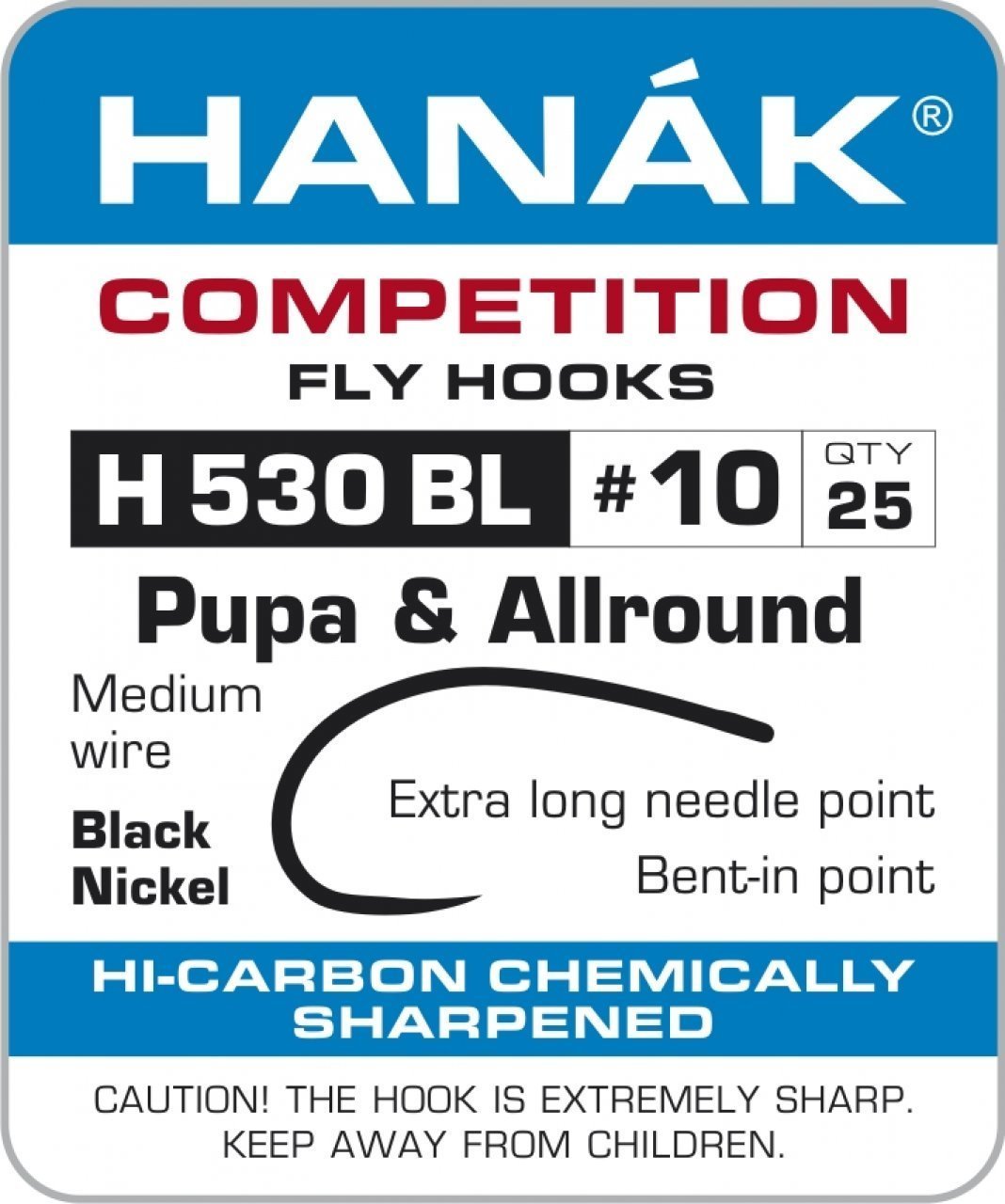 Hanak Hooks Model 530 Nymph 25 Pack – Dakota Angler & Outfitter