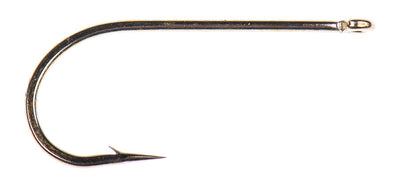 Hareline Core C1110 Dry Fly Straight Eye Bronze Hook #8 Hooks
