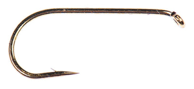 Hareline Core C1180 Dry and Light Nymph Bronze Hook #6 Hooks