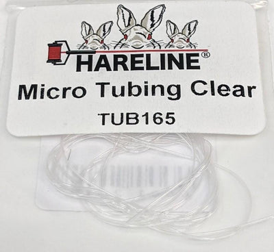 Hareline Dubbin Micro Tubing Clear Chenilles, Body Materials