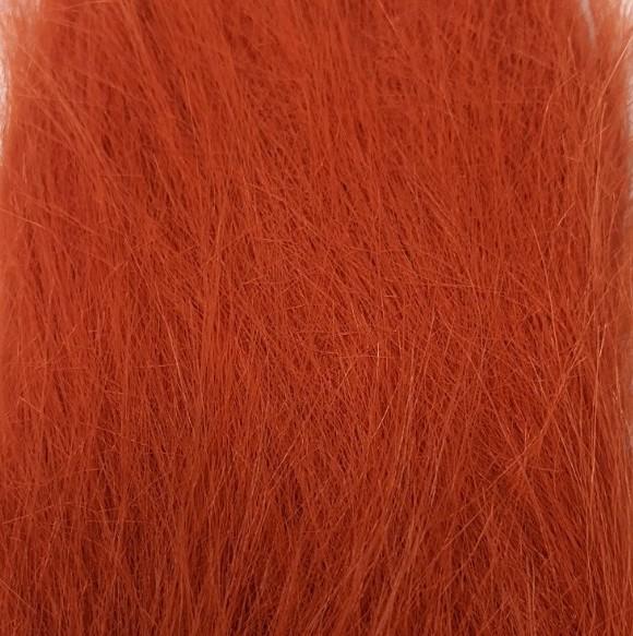 Hareline Extra Select Craft Fur Burnt Orange Hair, Fur
