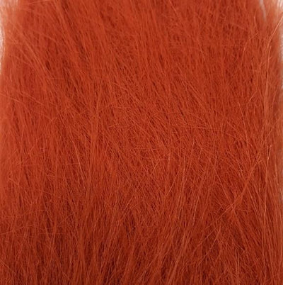 Hareline Extra Select Craft Fur Burnt Orange Hair, Fur