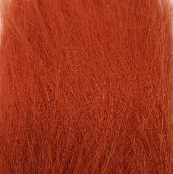 Hareline Extra Select Craft Fur Burnt Orange Hair, Fur