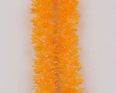 Hareline Flexi Squishenille Large / UV Fl Orange #137 Chenilles, Body Materials