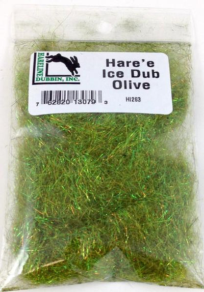 Hareline Hare'e Ice Dubbing Olive 