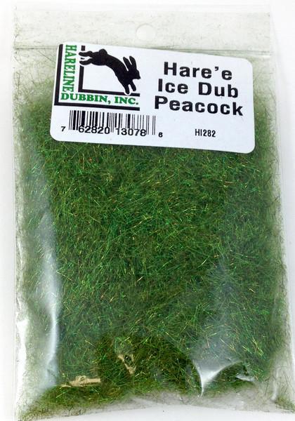 Hareline Hare'e Ice Dubbing peacock