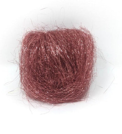 Hareline Ice Wing Fiber #321 Rosey Copper Flash, Wing Materials