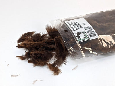 Hareline Premium Hungarian Partridge Feathers #40 Brown Saddle Hackle, Hen Hackle, Asst. Feathers