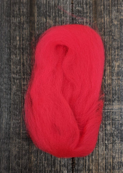 Hareline Pseudo Marabou #310 Red Flash, Wing Materials