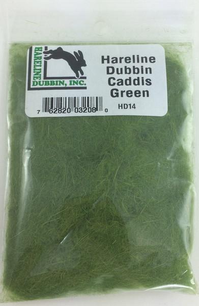Hareline Rabbit Dubbin caddis green
