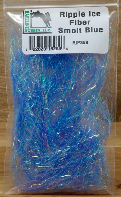 Hareline Ripple Ice Fiber #359 Smolt Blue Flash, Wing Materials