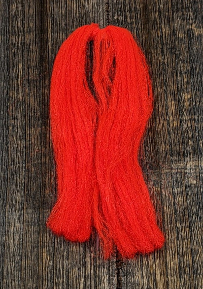 Hareline Sparkle Emerger Yarn #139 Fl Red Flash, Wing Materials
