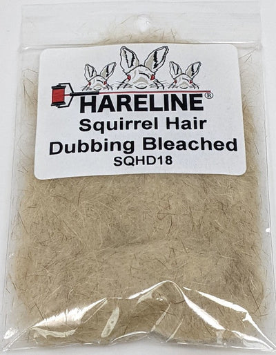Hareline Squirrel Hair Dubbing Bleached #18 Dubbing