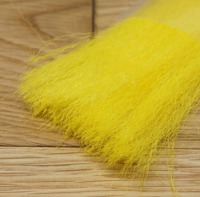 Hedron Fuzzy Fiber Yellow Chenilles, Body Materials