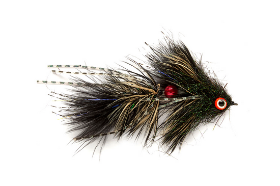 Fulling Mill Minnow Silver Lite Brite Streamer, Fly Fishing