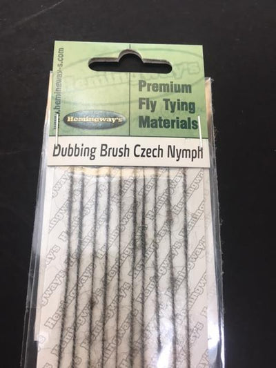 Hemingway Czech Nymph Dubbing Brush Gray