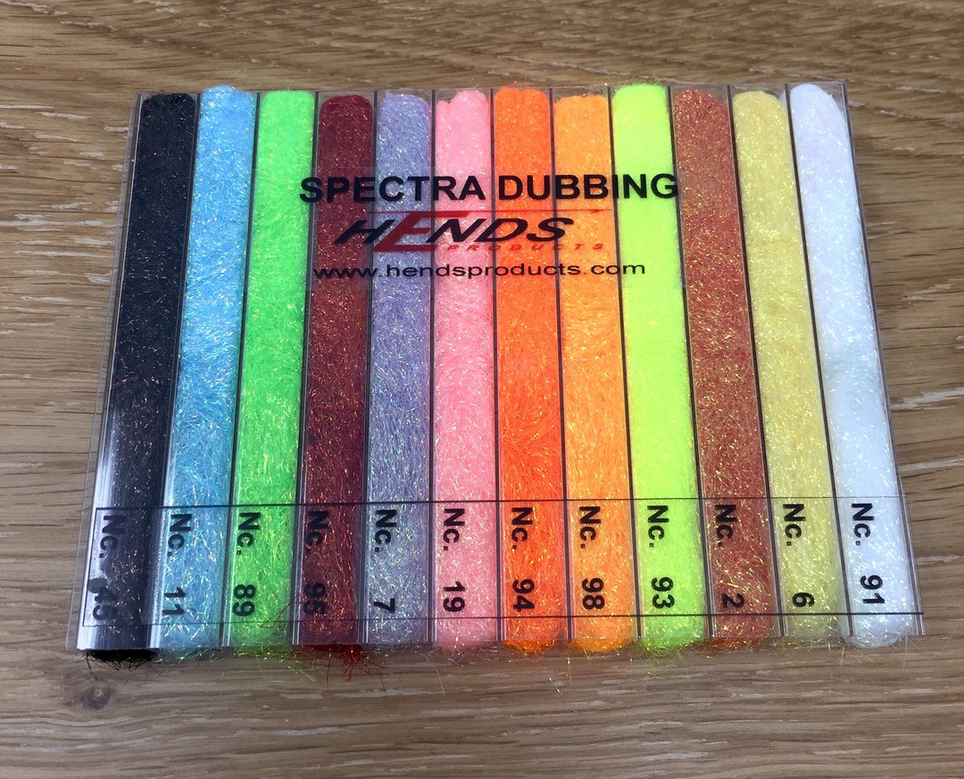 Hends Spectra Dubbing 12 Color Dispenser Light Dubbing