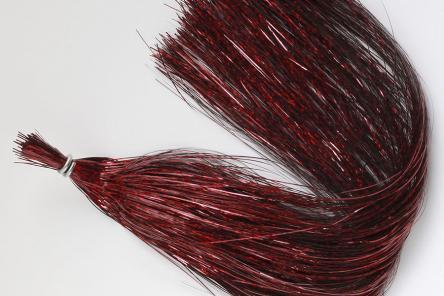 Holographic Flashabou Cranberry Fly Tying Flash