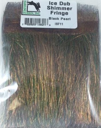 Ice Dub Shimmer Fringe Black Pearl