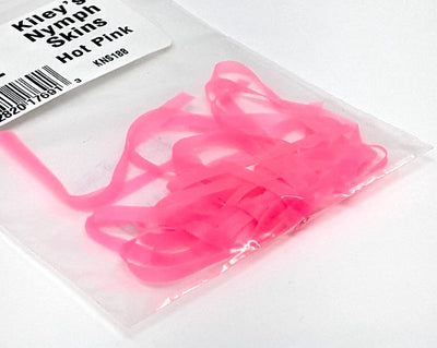 Kiley's Nymph Skins 1/8" Hot Pink Chenilles, Body Materials