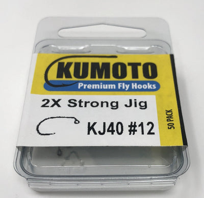 Kumoto KJ40 2X Strong Jig Hook 50 Pack 8 Hooks