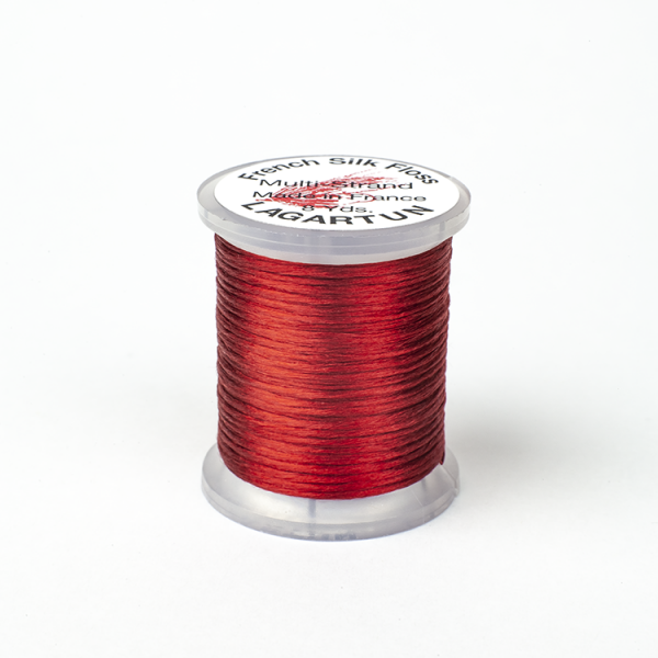 Lagartun French Silk Floss Red Claret Threads