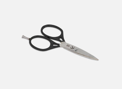 Loon Black Ergo Prime Scissors 5" w/ Precision Peg Fly Tying Tool