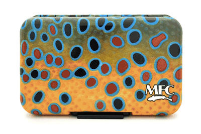 MFC Poly Fly Box Maddox's Brown Trout XI Skin Fly Box
