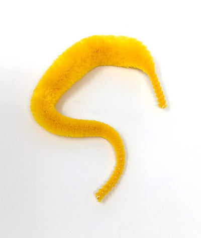 Mini Mangums Dragon Tail 6" Mustard Yellow Chenilles, Body Materials