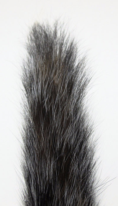 Nature's Spirit Complete Squirrel Tail Natural Gray Hair, Fur